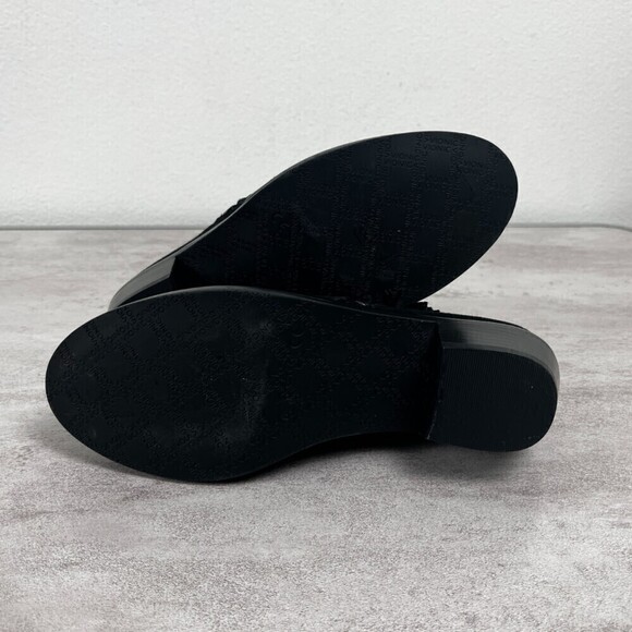 Vionic Women Size 6 Black Serena Suede Ankle Bootie Tassel Causal Orthopedic - Picture 4 of 9